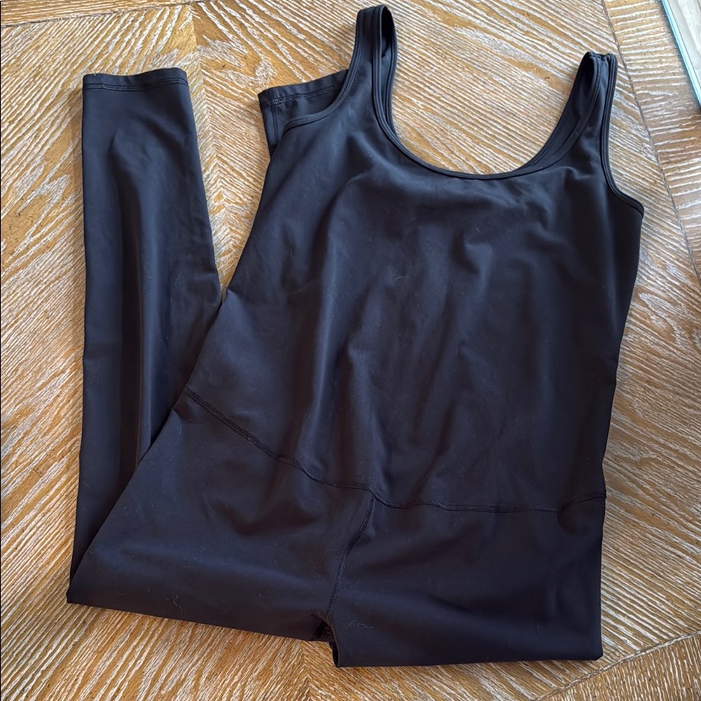 Black Sleeveless maternity Jumpsuit. Isabel by Ingrid + Isabel